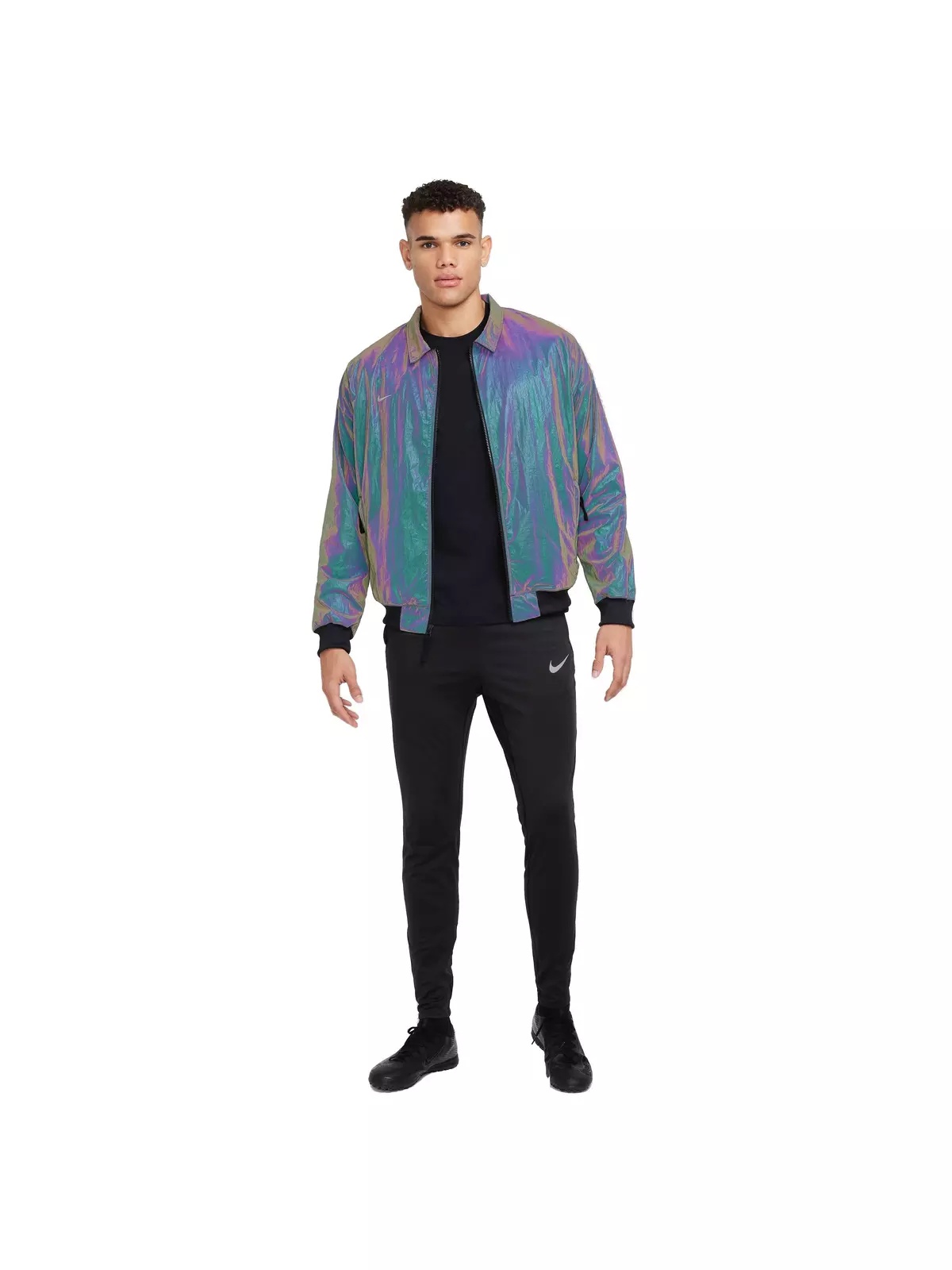 Men's COF Therma-FIT Soccer Jacket - Black - 6