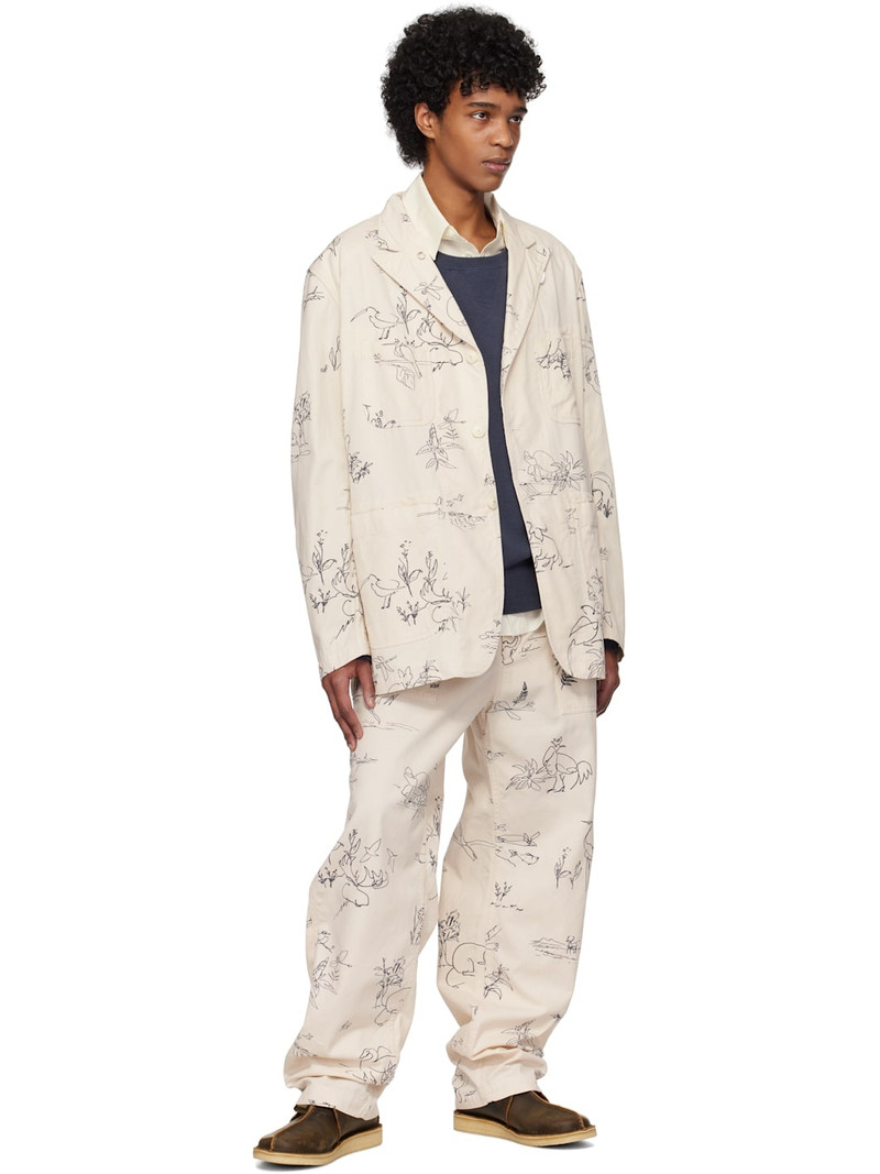 Engineered Garments Off-White Bedford Blazer outlook