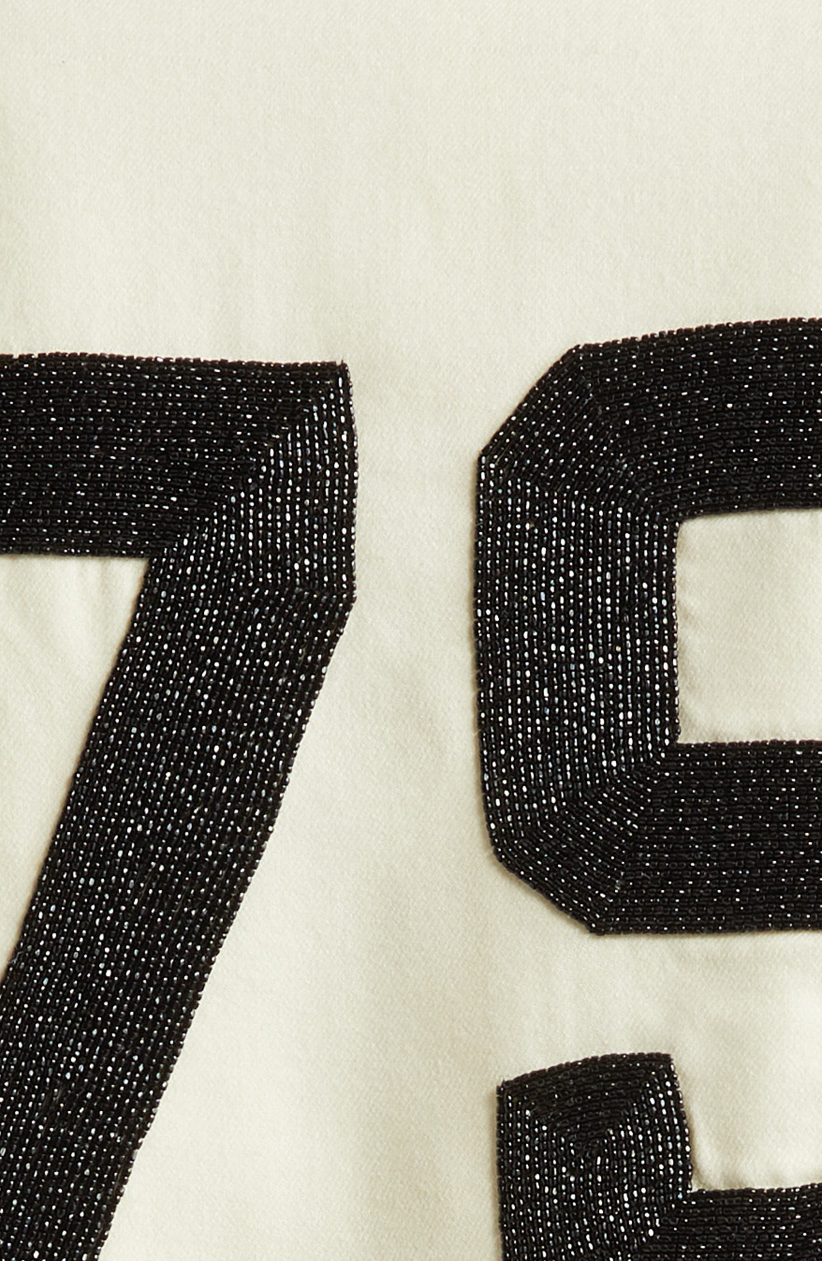 Bode Beaded Player Jacket in Black Cream at Nordstrom - 6