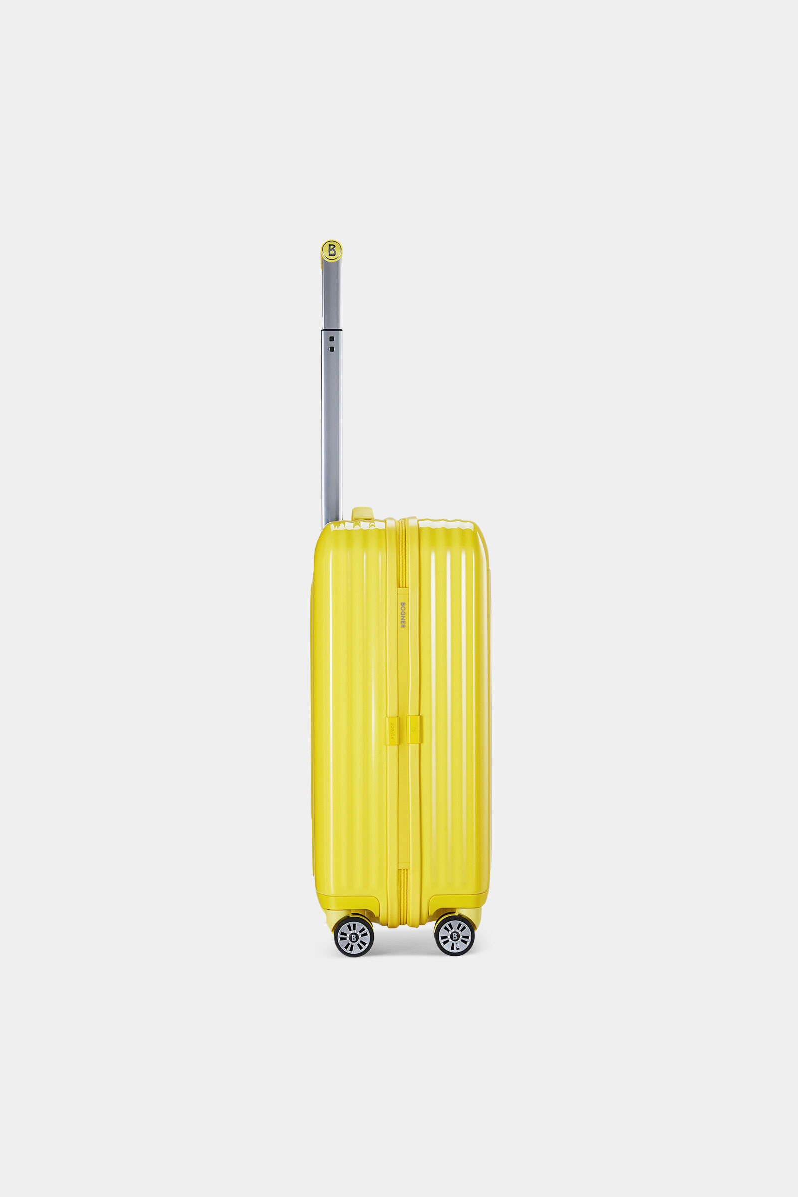Piz small hard shell suitcase in Yellow - 4