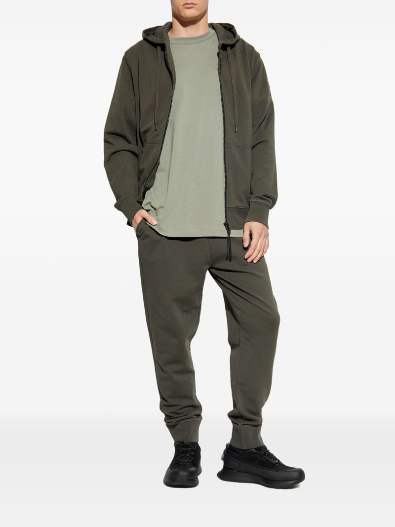 Canada Goose Huron logo-patch zip-up hoodie outlook