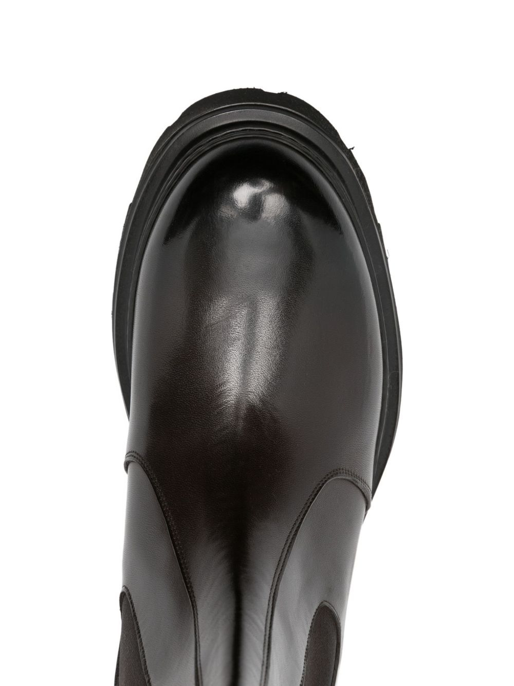 elasticated-panelled chelsea boots - 4
