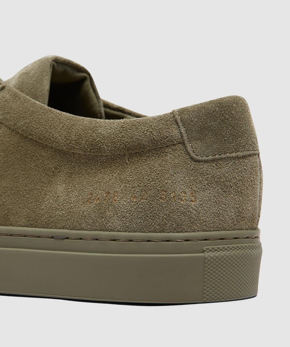 Achilles low suede sneaker - 7