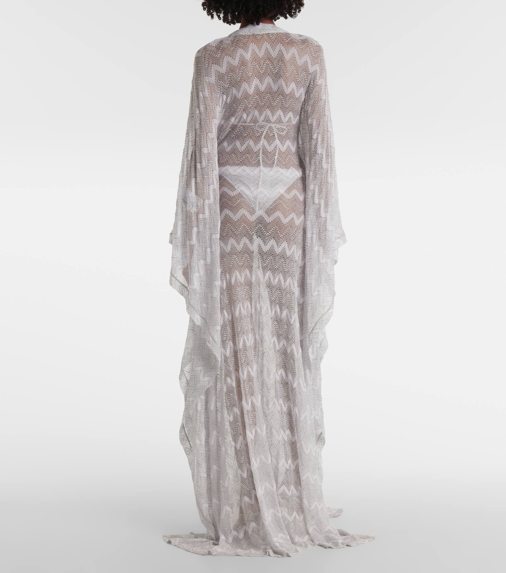 Zig Zag beach cover-up - 3