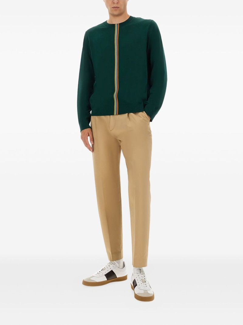 Paul Smith signature-stripe knitwear outlook