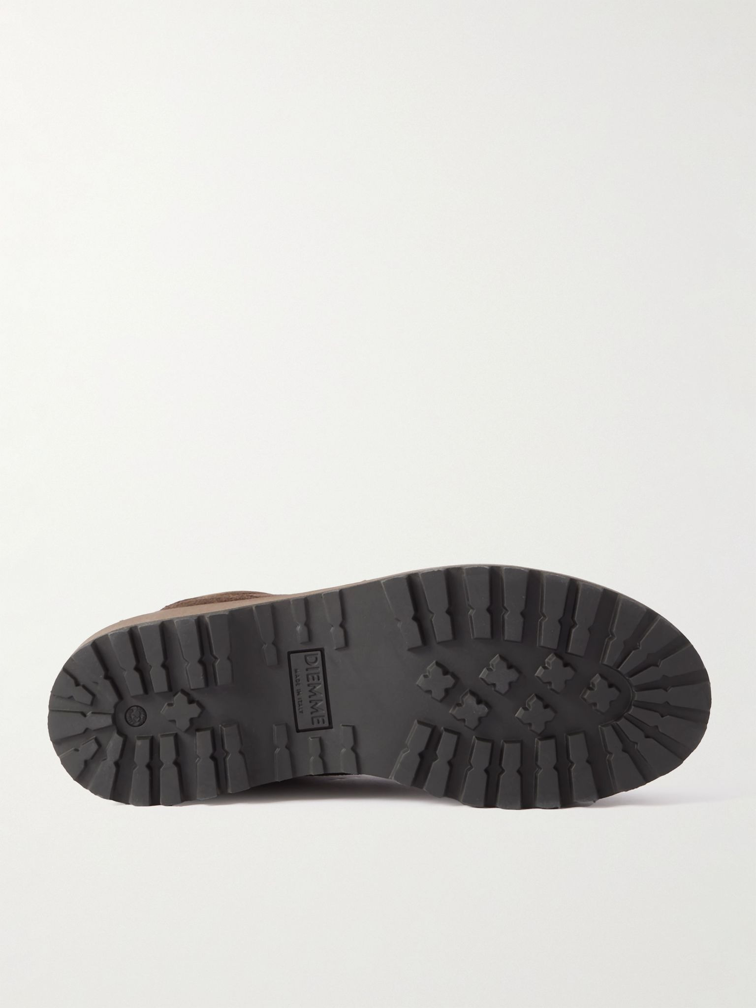 Cornaro Rubber-Trimmed Suede Sneakers Dark brown - 3