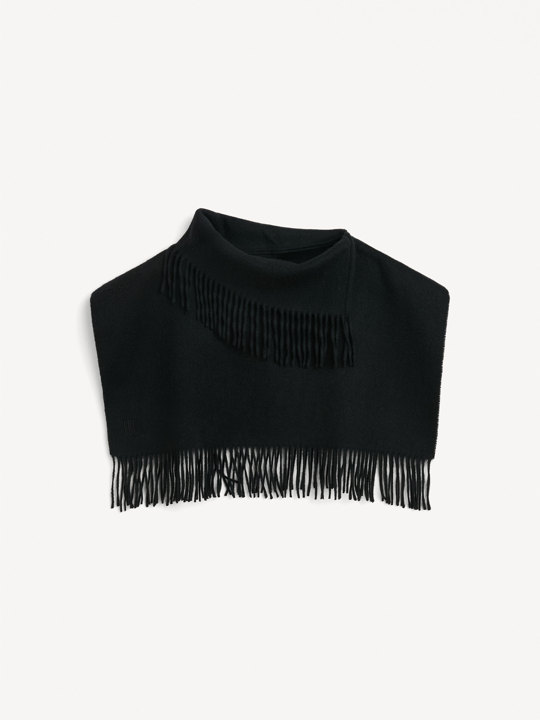 Turtla wool fringe bib - 1