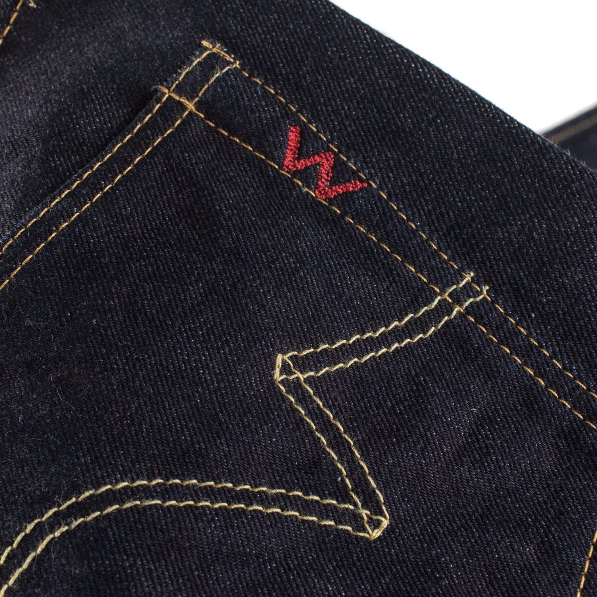 IH-666S-142 14oz Selvedge Denim Slim Straight Indigo - 10