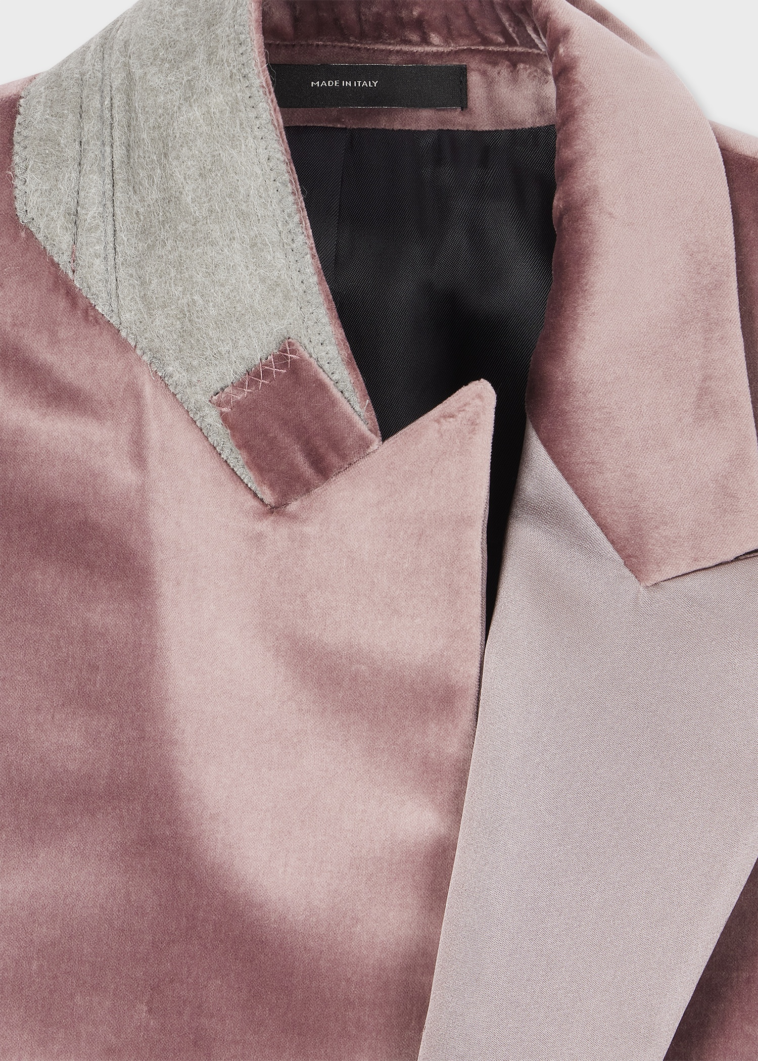 The Soho - Tailored-Fit Lilac Velvet Evening Suit - 3