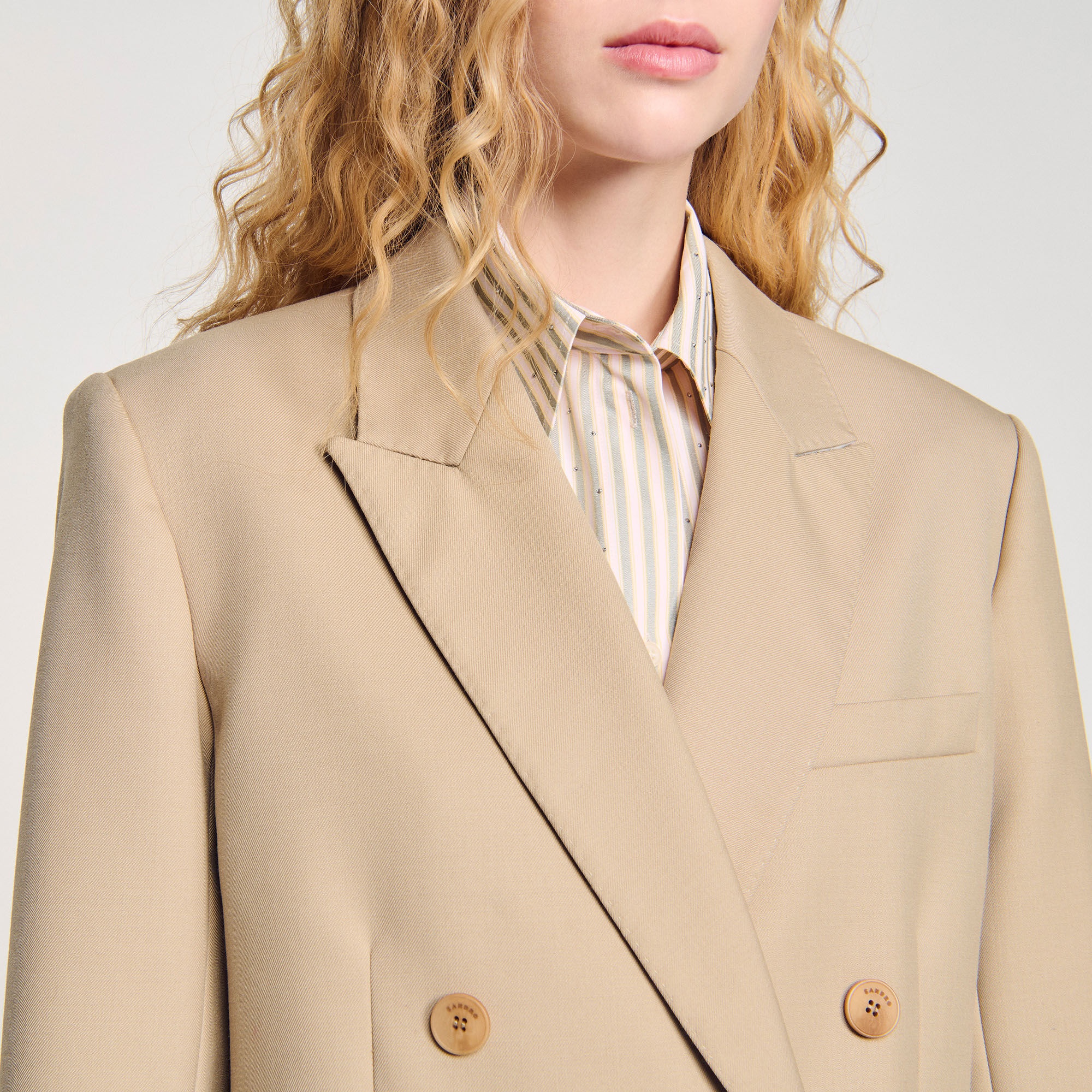DOUBLE-BREASTED SUIT JACKET - 3