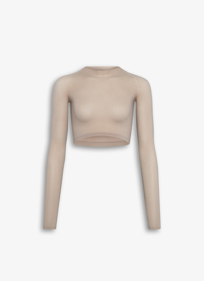 SECOND-SKIN KNIT TOP - 1