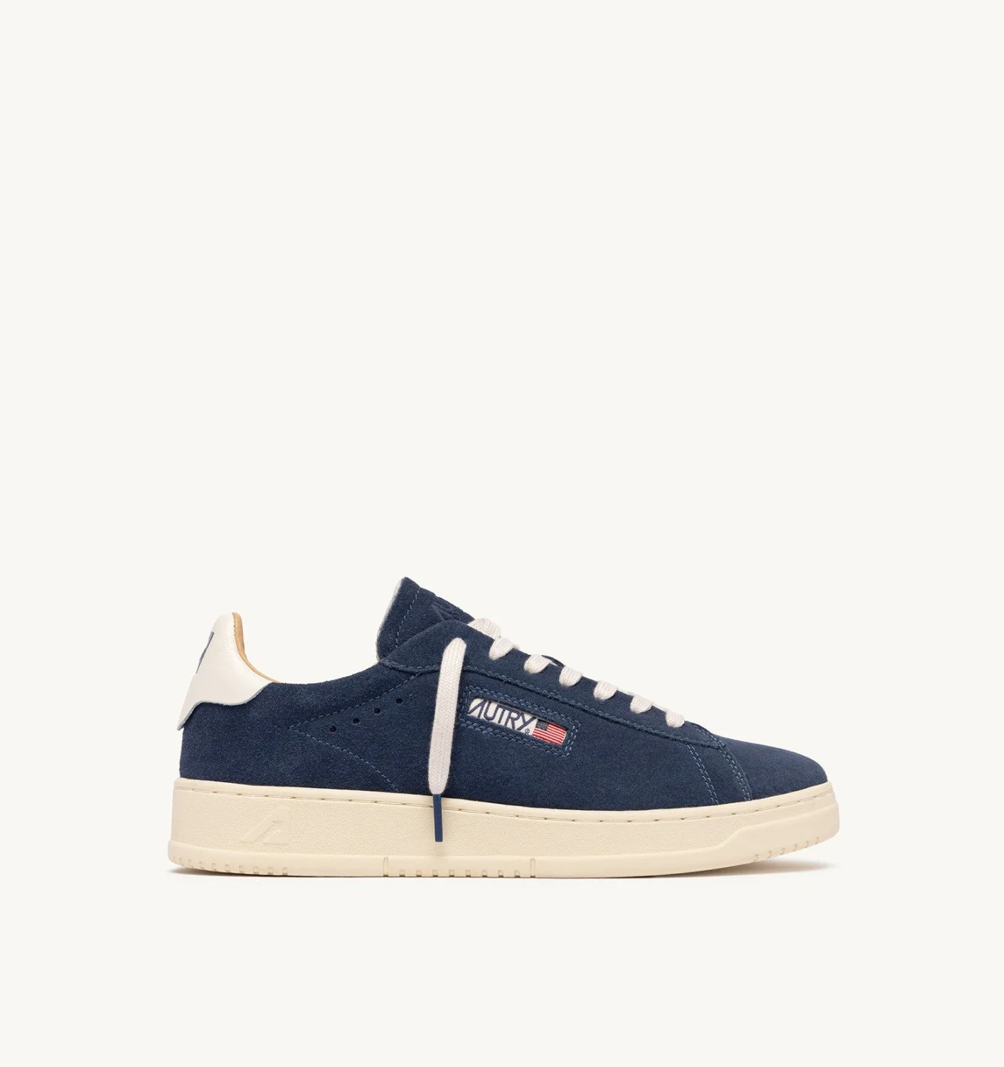 DALLAS LOW SNEAKERS IN BLUETTE SUEDE - 1