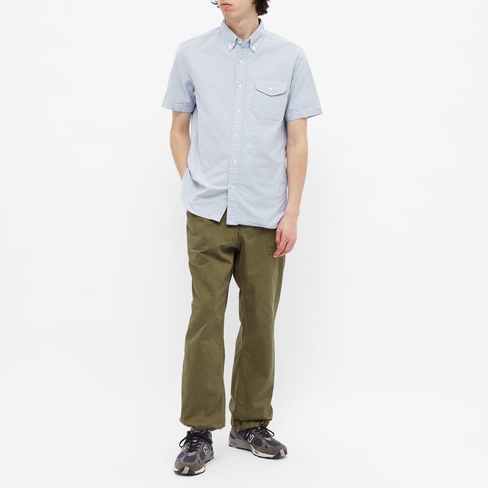 Beams Plus Short Sleeve Oxford Shirt - 5