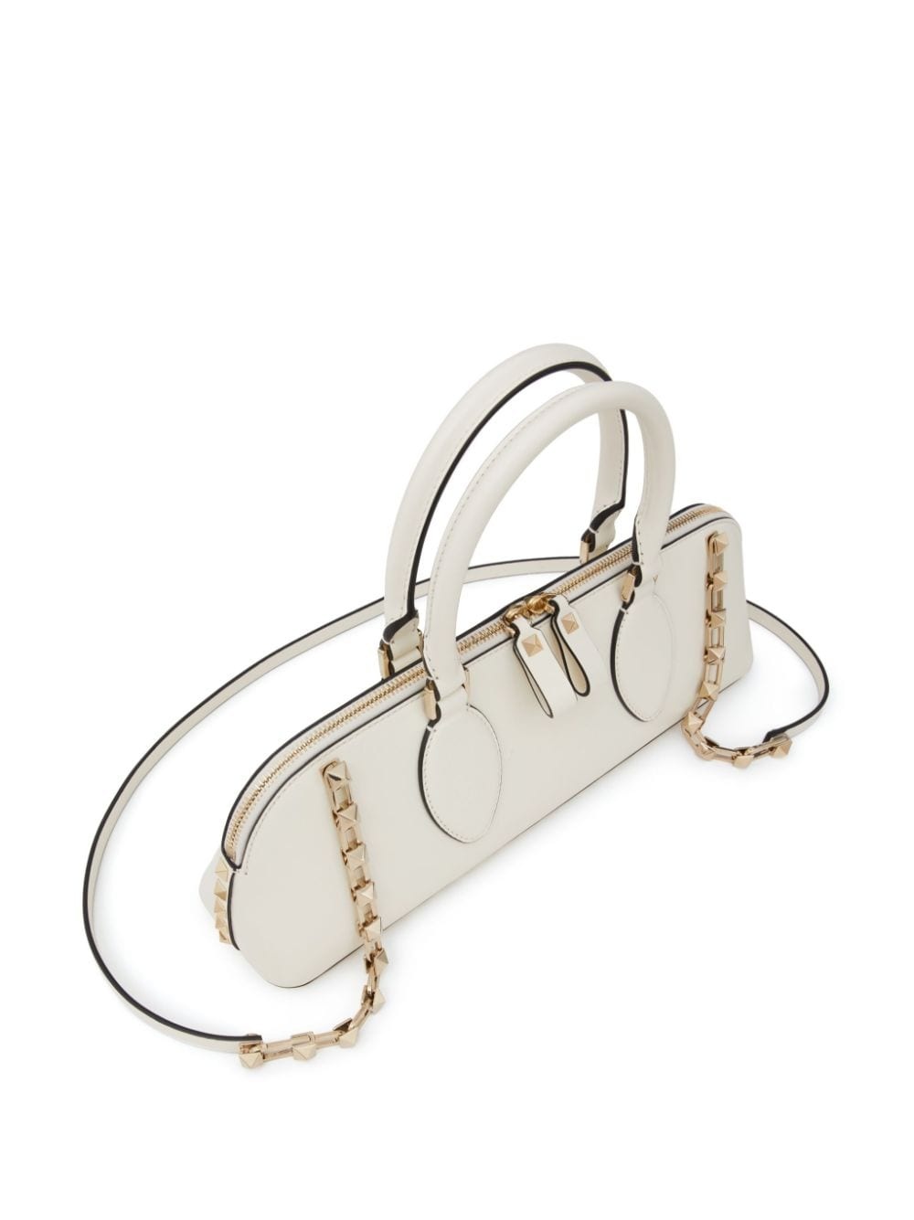 Rockstud East-West leather handbag - 6