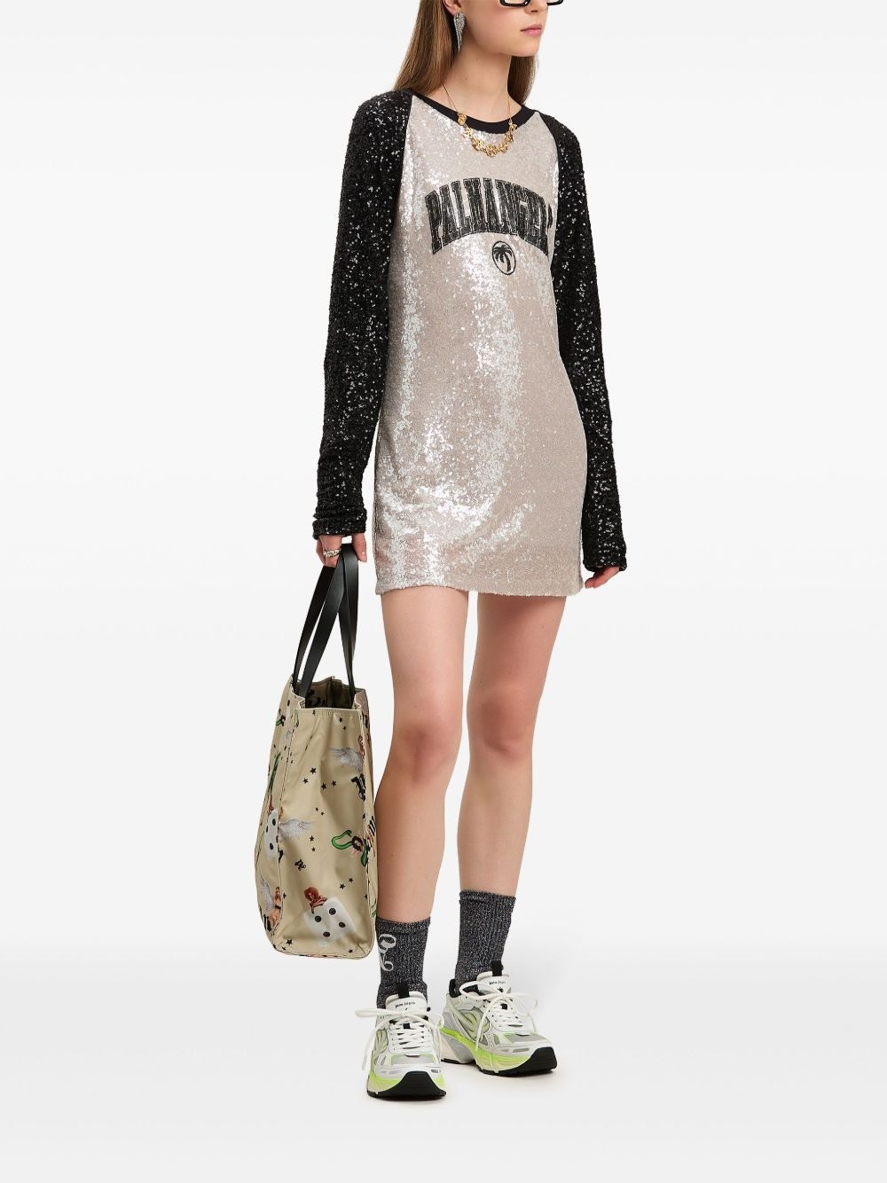 College Palm mini dress - 2
