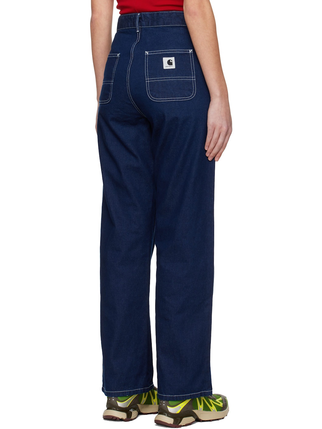 Blue Simple Jeans - 3