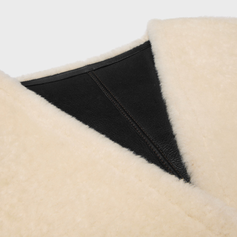 long coat IN LAMBSKIN SHEARLING 4