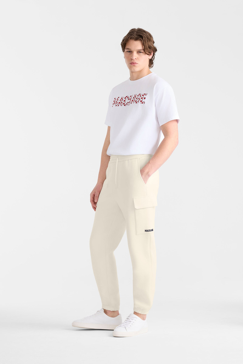 MARVIN-R Double face jersey cargo sweatpants 8