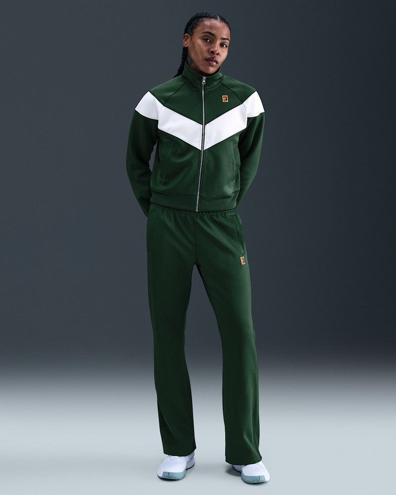 NikeCourt Heritage Windrunner Women's Mid-Rise Tennis Pants 1