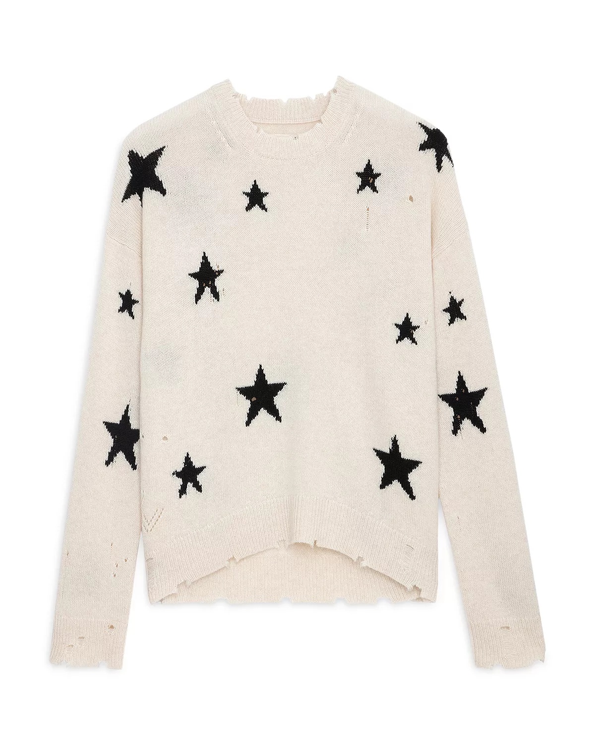 Unisex Markus Distressed Cashmere Sweater - 8