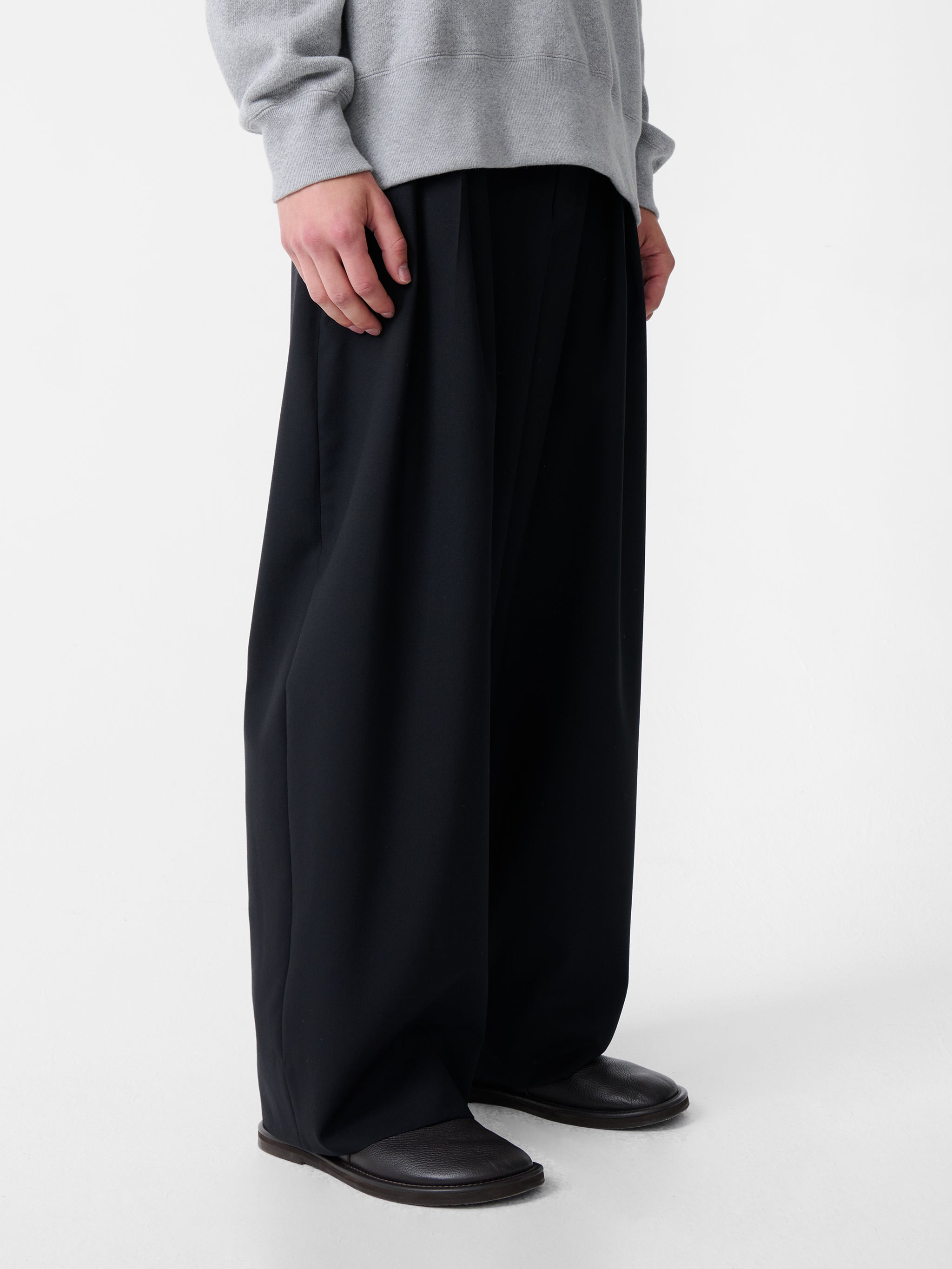 SN X BEAMS Plus Alvy Tropical Wool Pant - 4