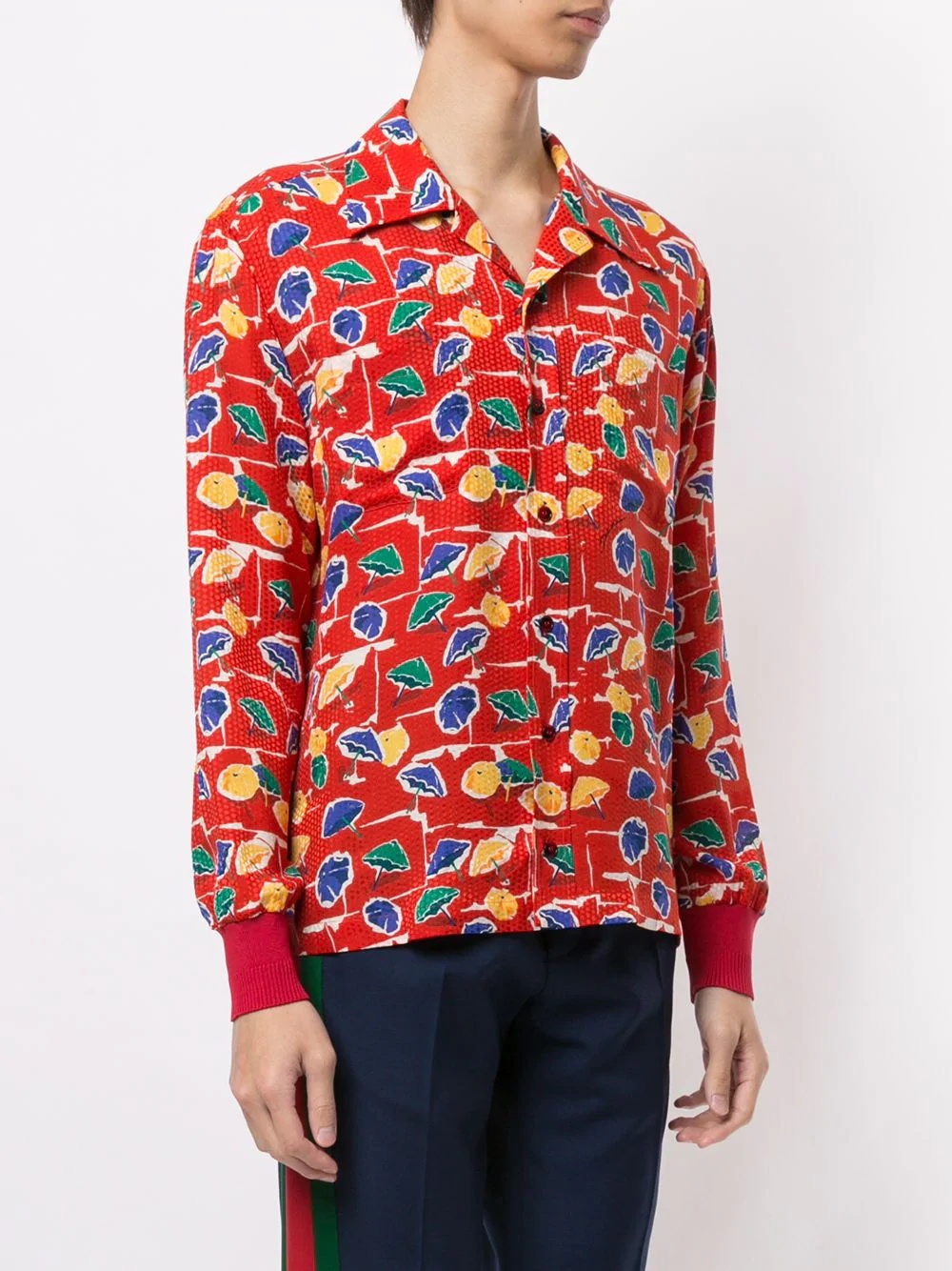 parasol print shirt - 3