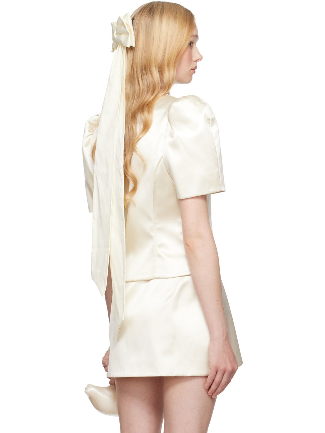 SSENSE Exclusive Bridal Capsule Bonny Jacket - 3