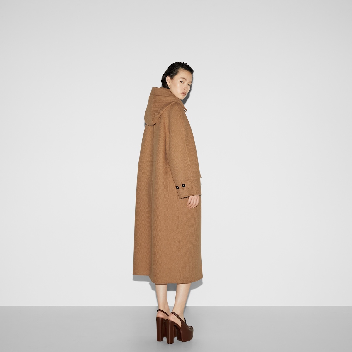 Wool cashmere coat - 4