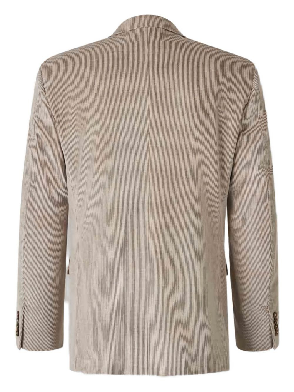 corduroy two-button blazer - 2
