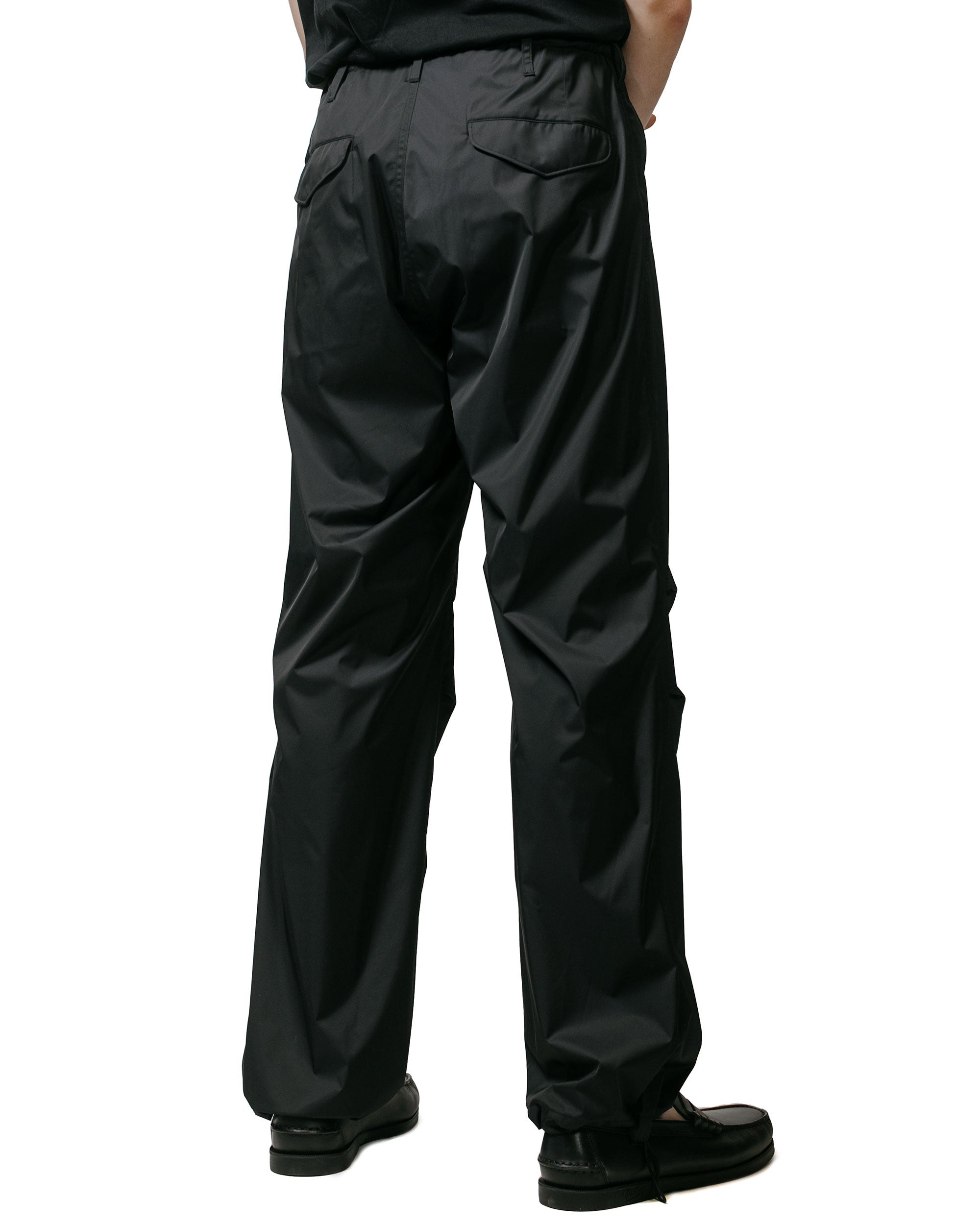 Hard Twist Polyester Satin Laminate Field Pants Black - 3