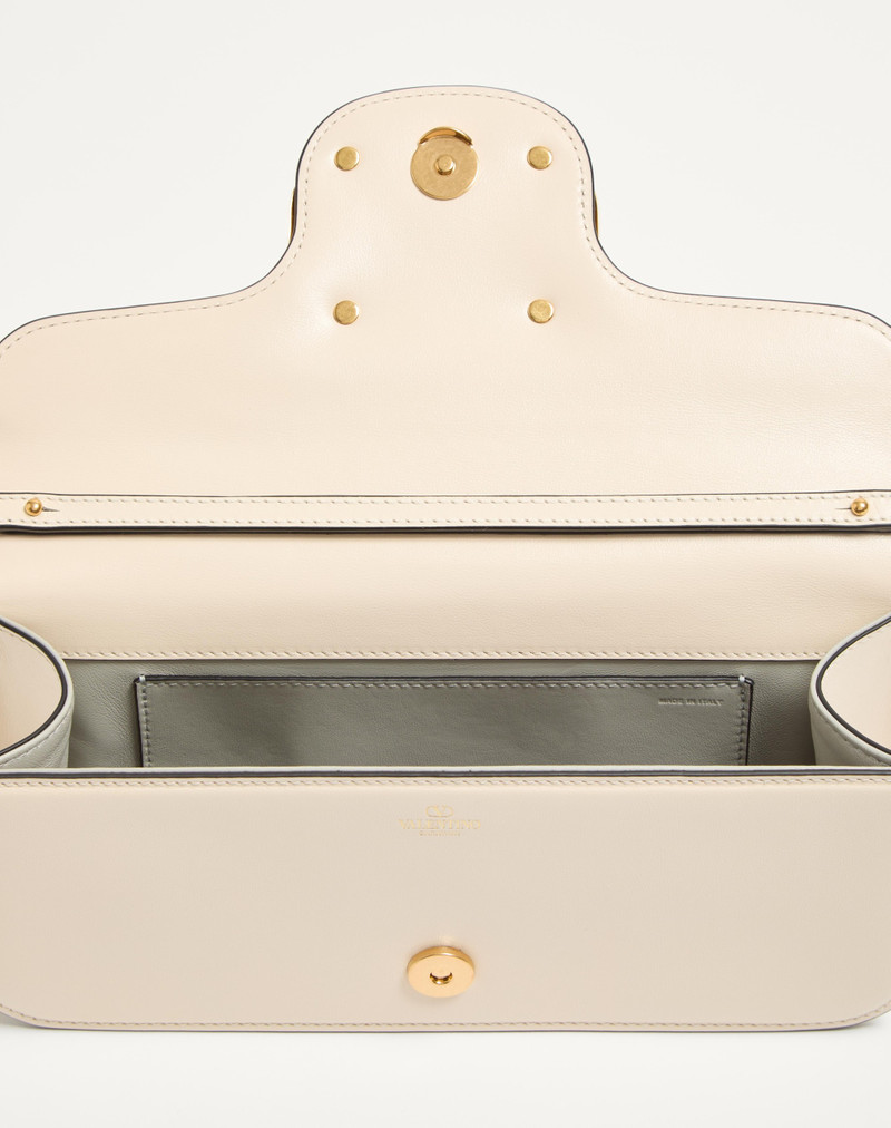 VALENTINO GARAVANI LOCÒ CALFSKIN SHOULDER BAG 5