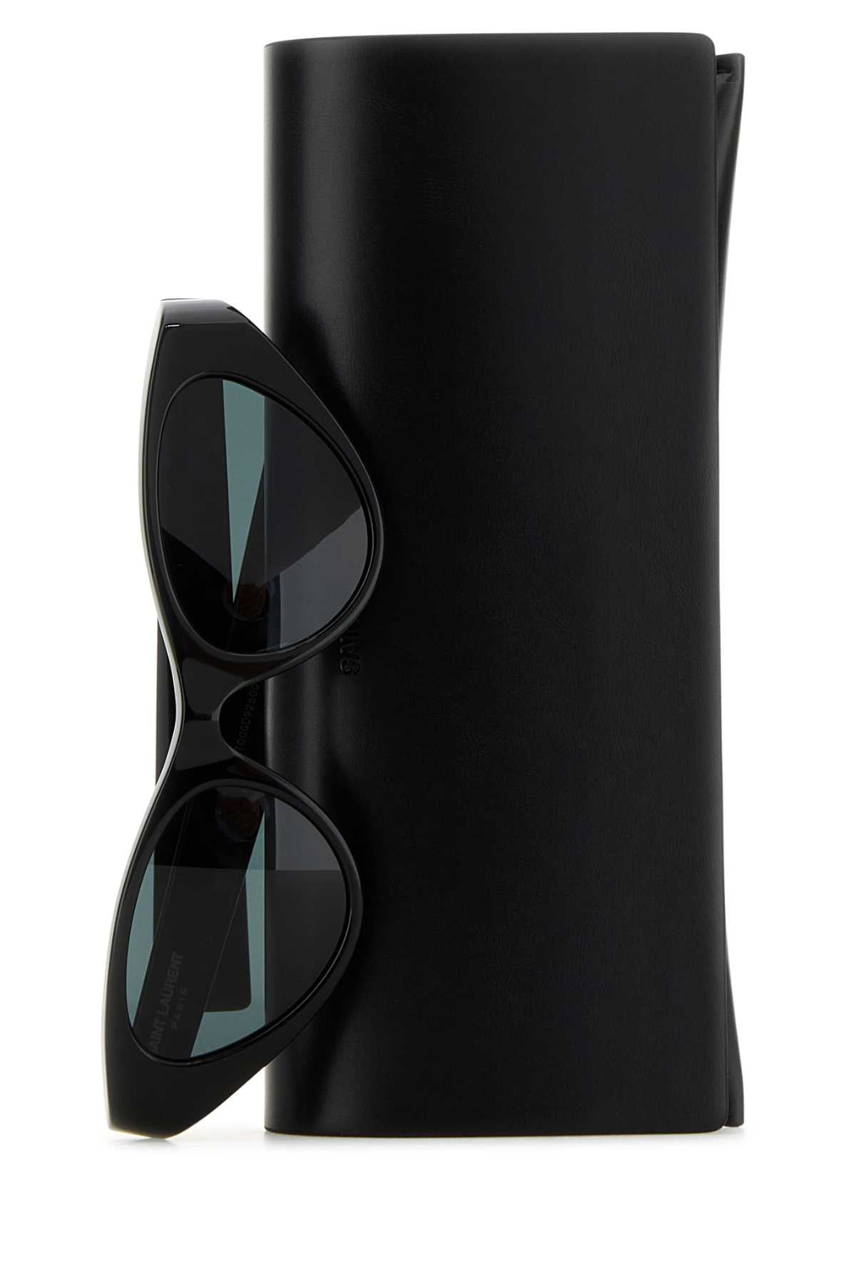 Saint Laurent Women Black Acetate Sl M144 Sunglasses - 3