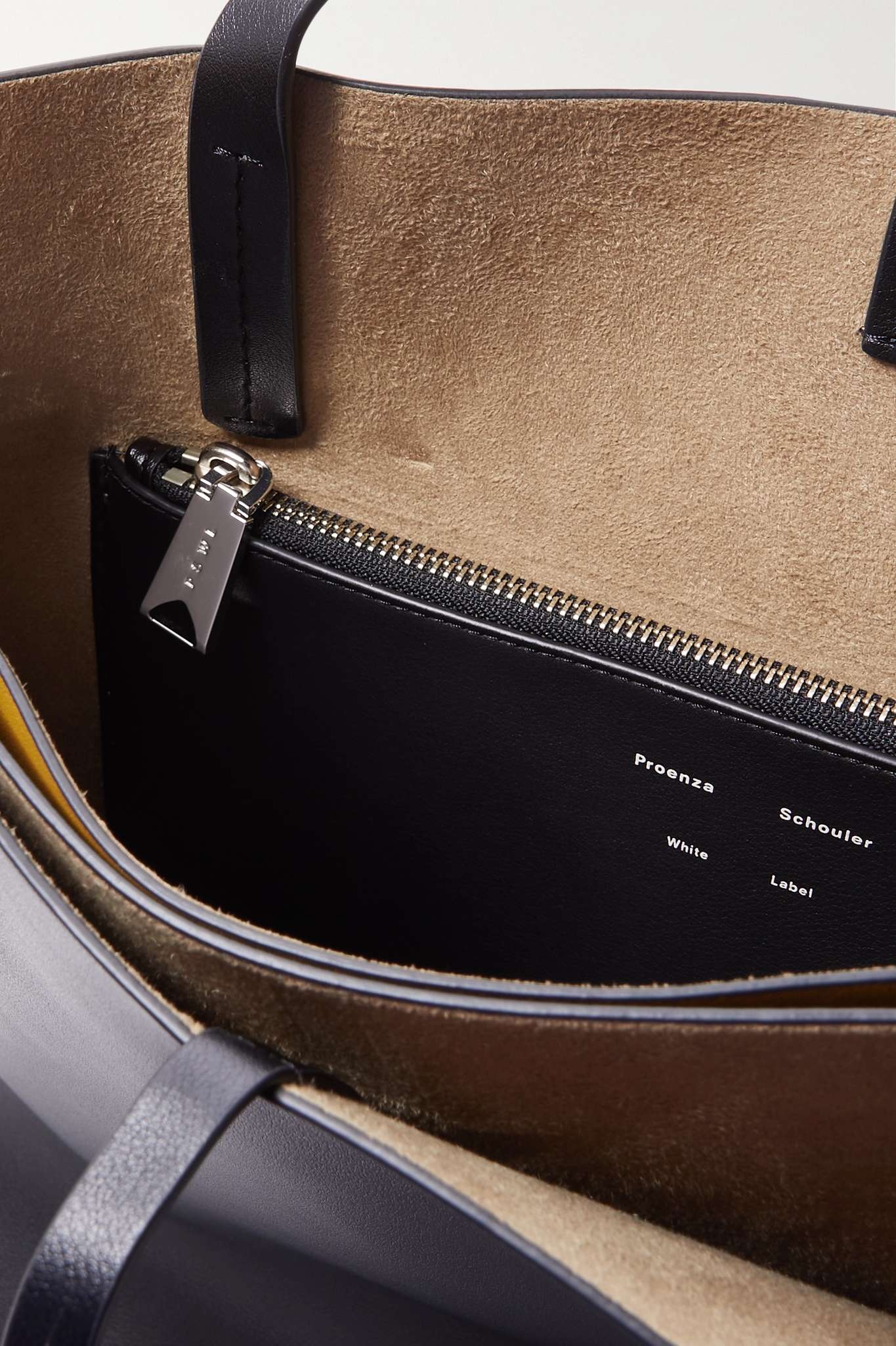 Twin leather tote - 5