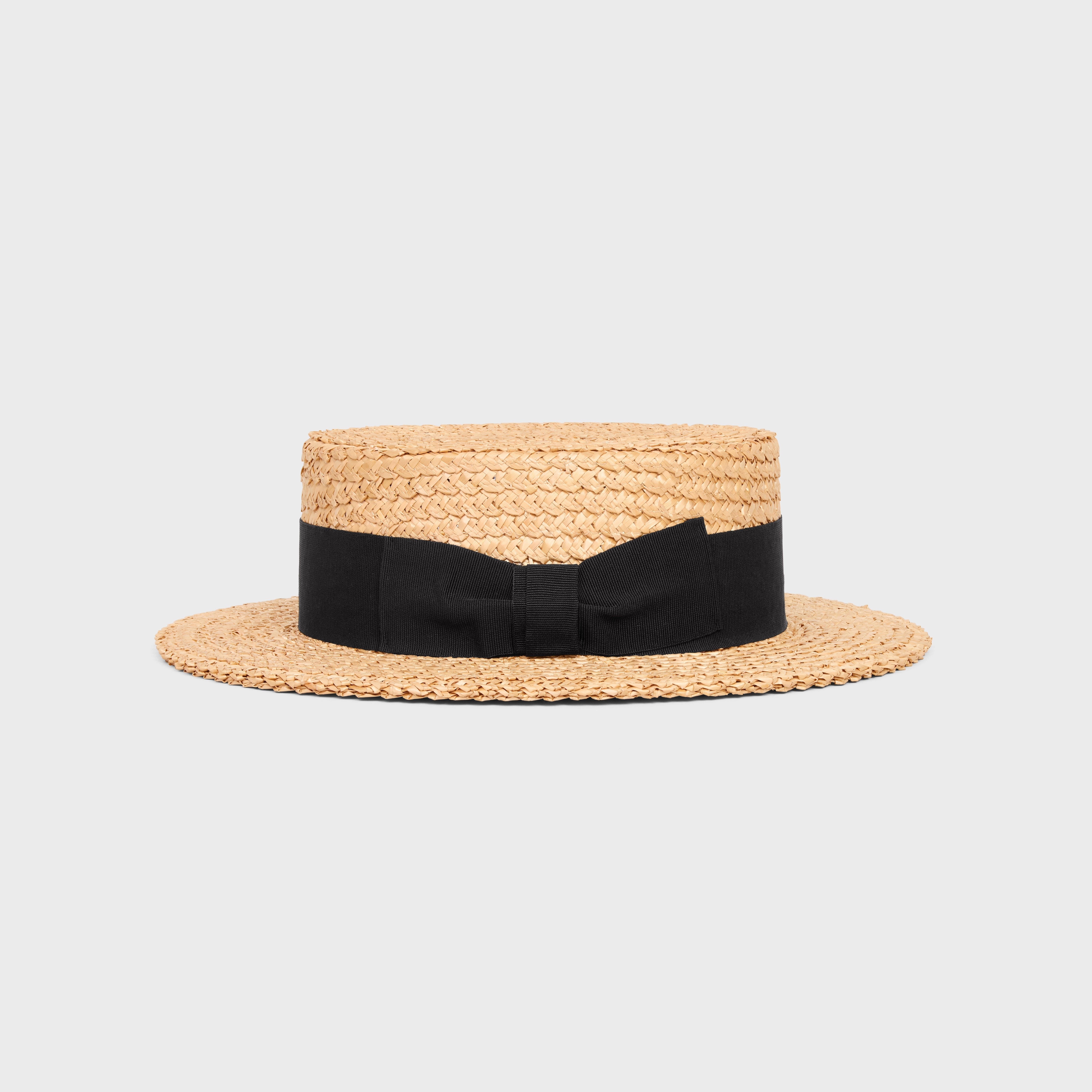 canotier hat in straw - 2
