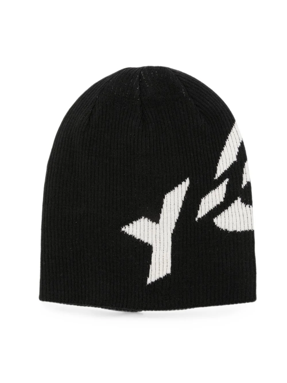 Y-3 graphic logo beanie - 1