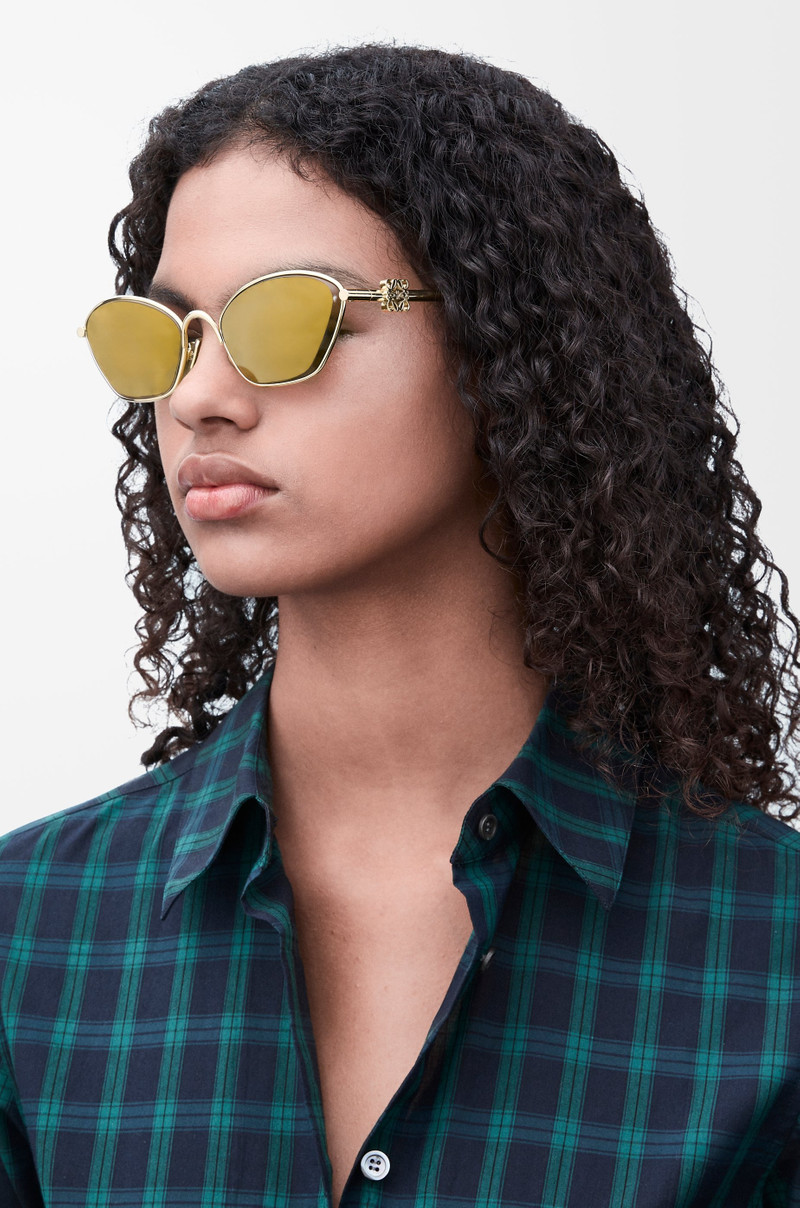 Loewe Anagram hexagonal sunglasses outlook