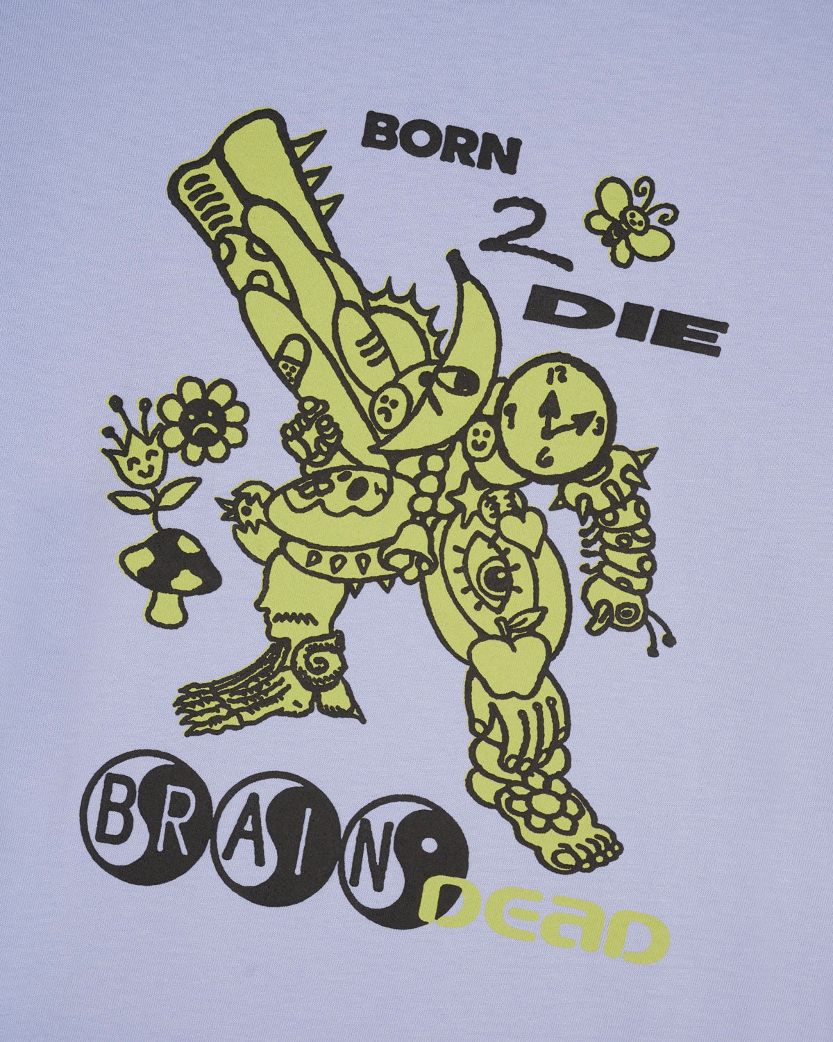 Born 2 Die T-shirt - Periwinkle - 2