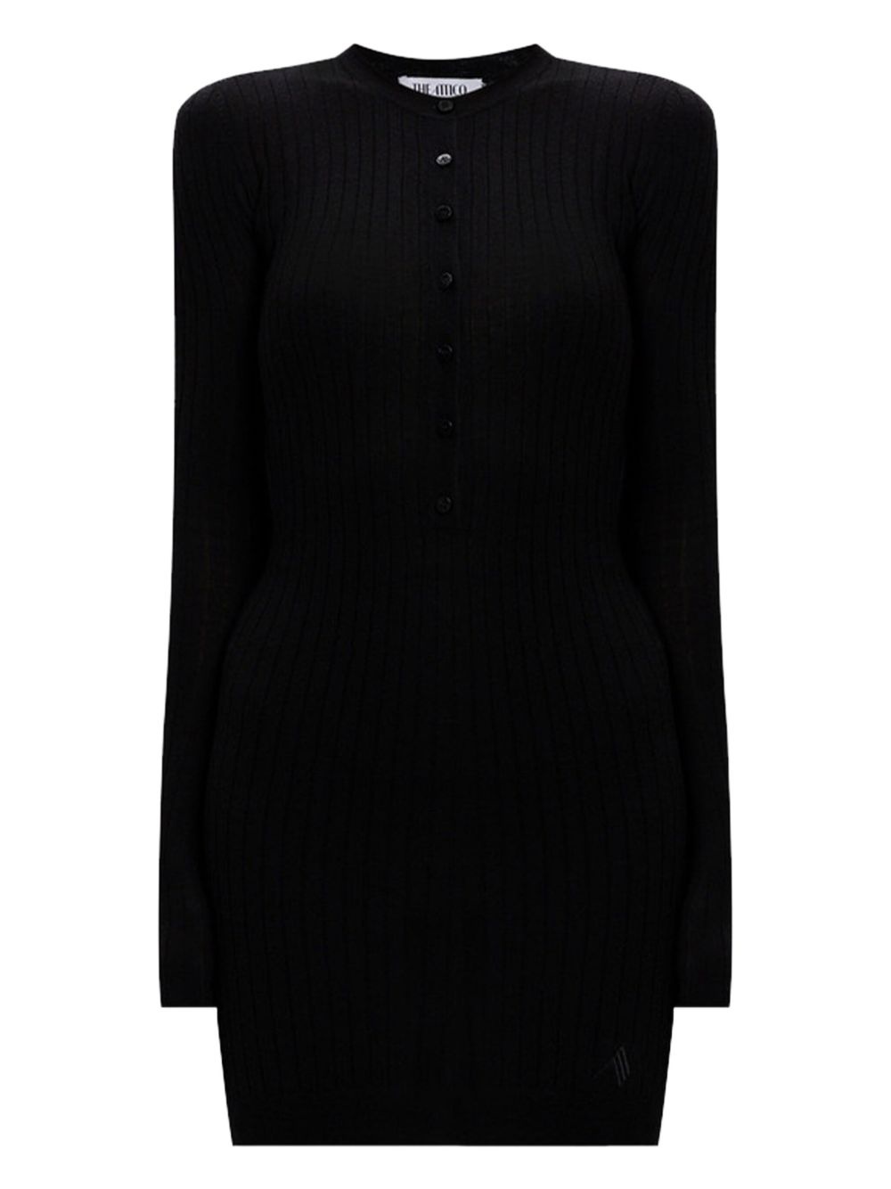 cashmere mini dress - 1
