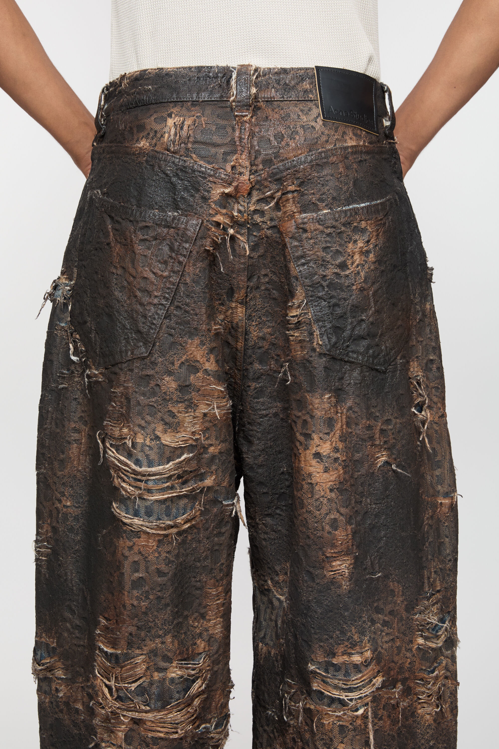 Super baggy fit jeans - 2023 - Brown - 7