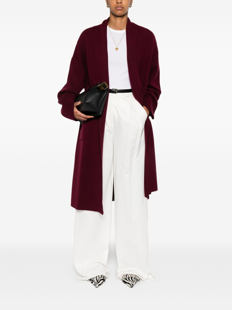 Allude open-front coat outlook