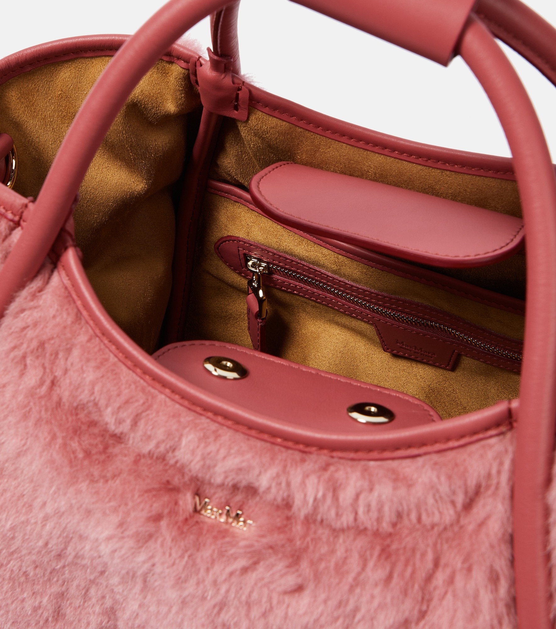 Marine Medium teddy tote bag - 3