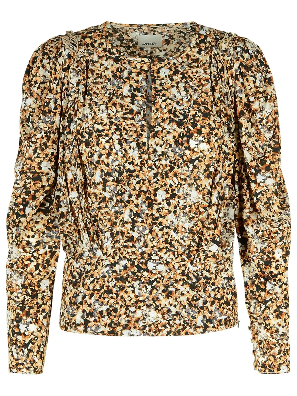 Isabel Marant 'Zagra' Beige Silk Blouse Women - 1