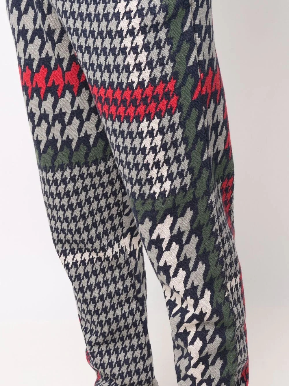 houndstooth-print trousers - 6