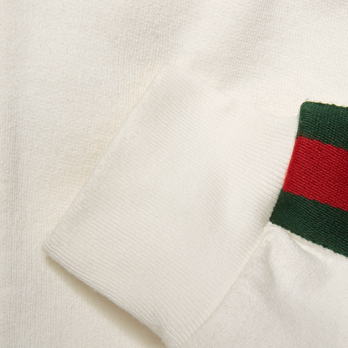 Jersey zip-up sweatshirt with Web - 5