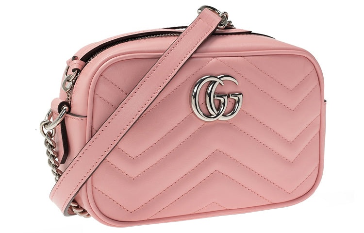 (WMNS) Gucci GG Marmont Matelasse Mini Bag 'Wild Rose' 634936-DTD1P-5815 - 2