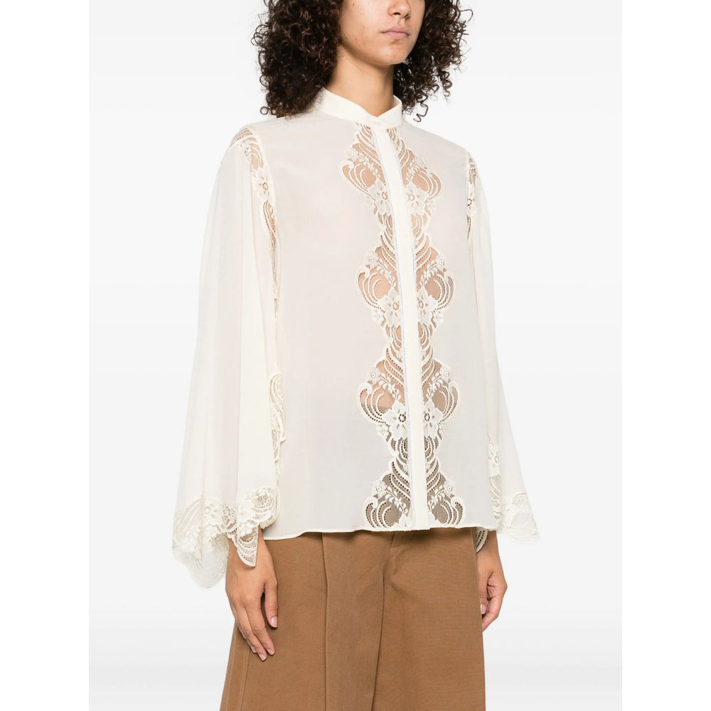 Chloé Neutrals Tops - Blouses Women - 4