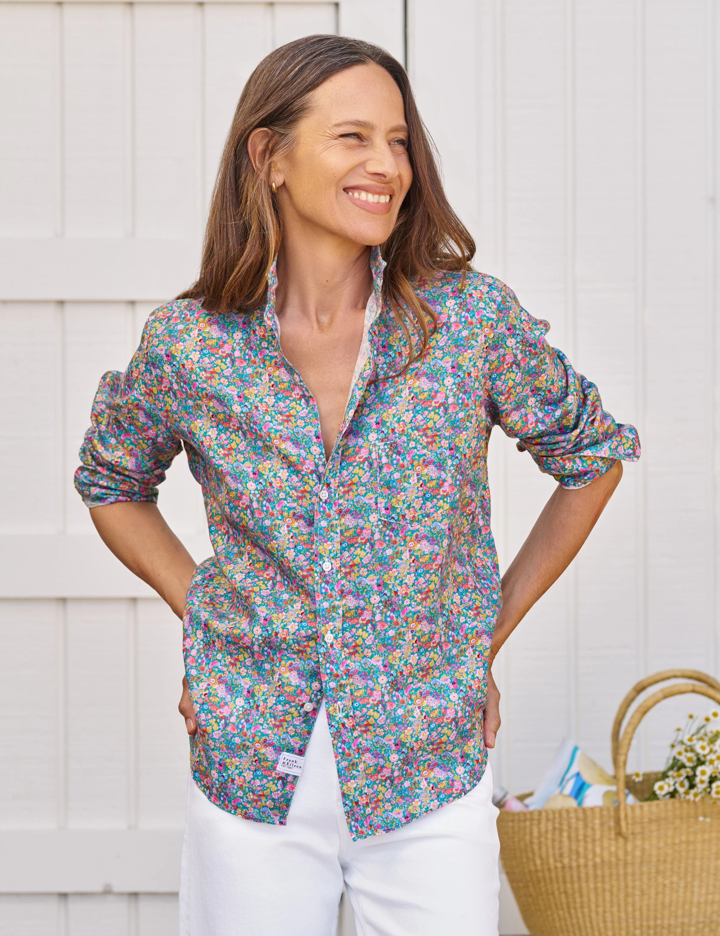 Relaxed Button-Up Shirt - 1