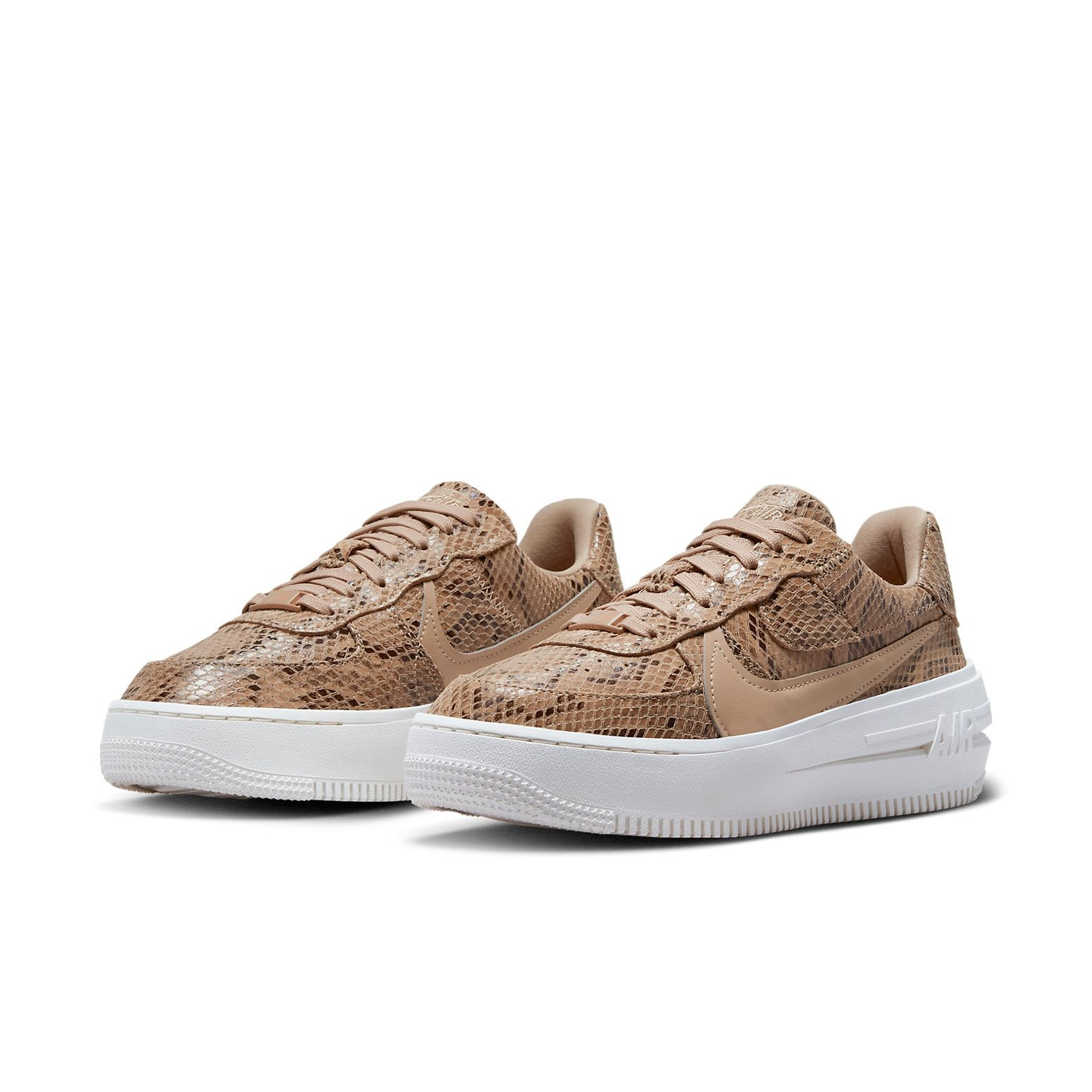 (WMNS) Nike Air Force 1 PLT.AF.ORM 'Snakeskin' FJ4965-200 - 3