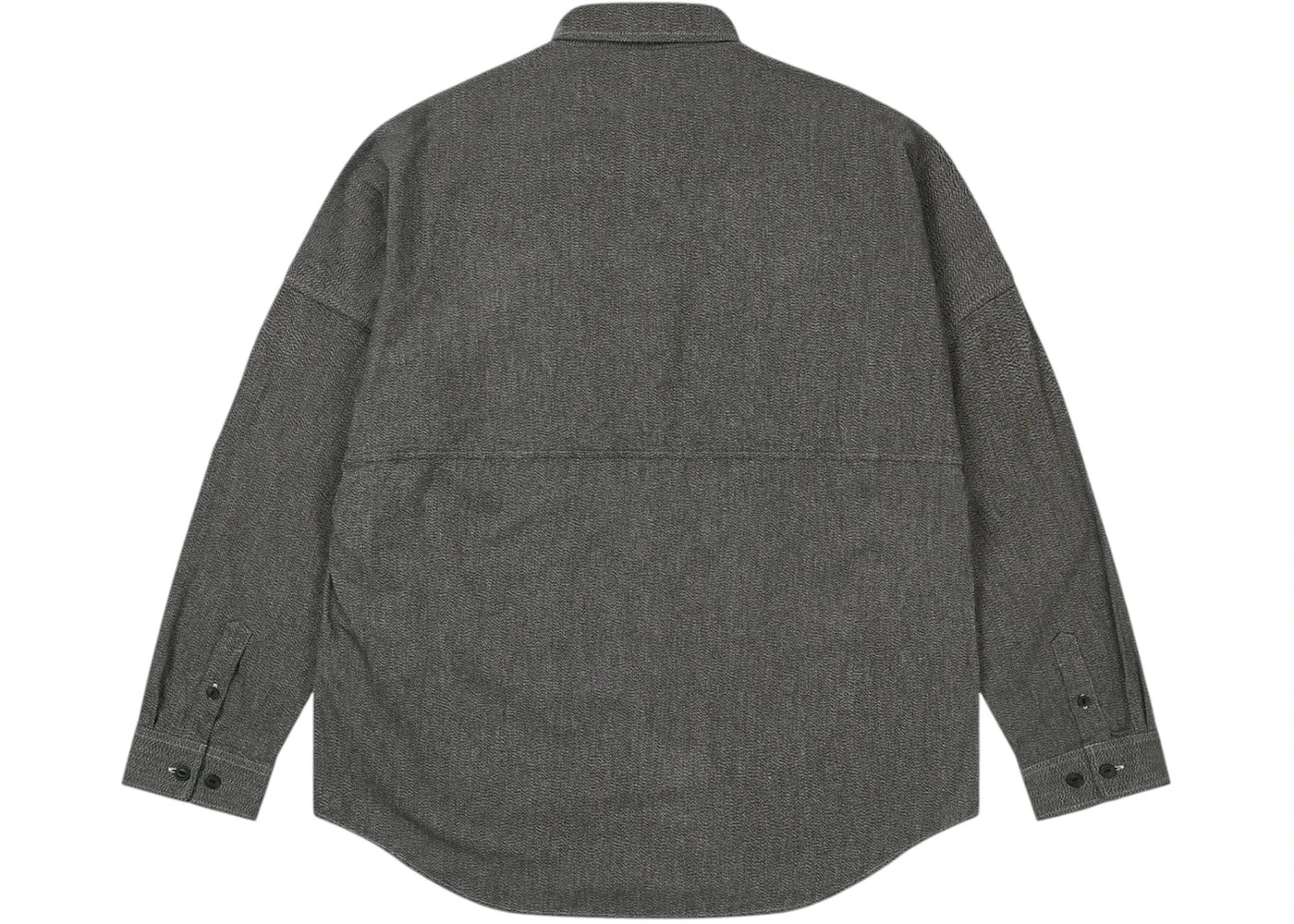 Palace x Neighborhood Shirt Salt & Pepper - 2
