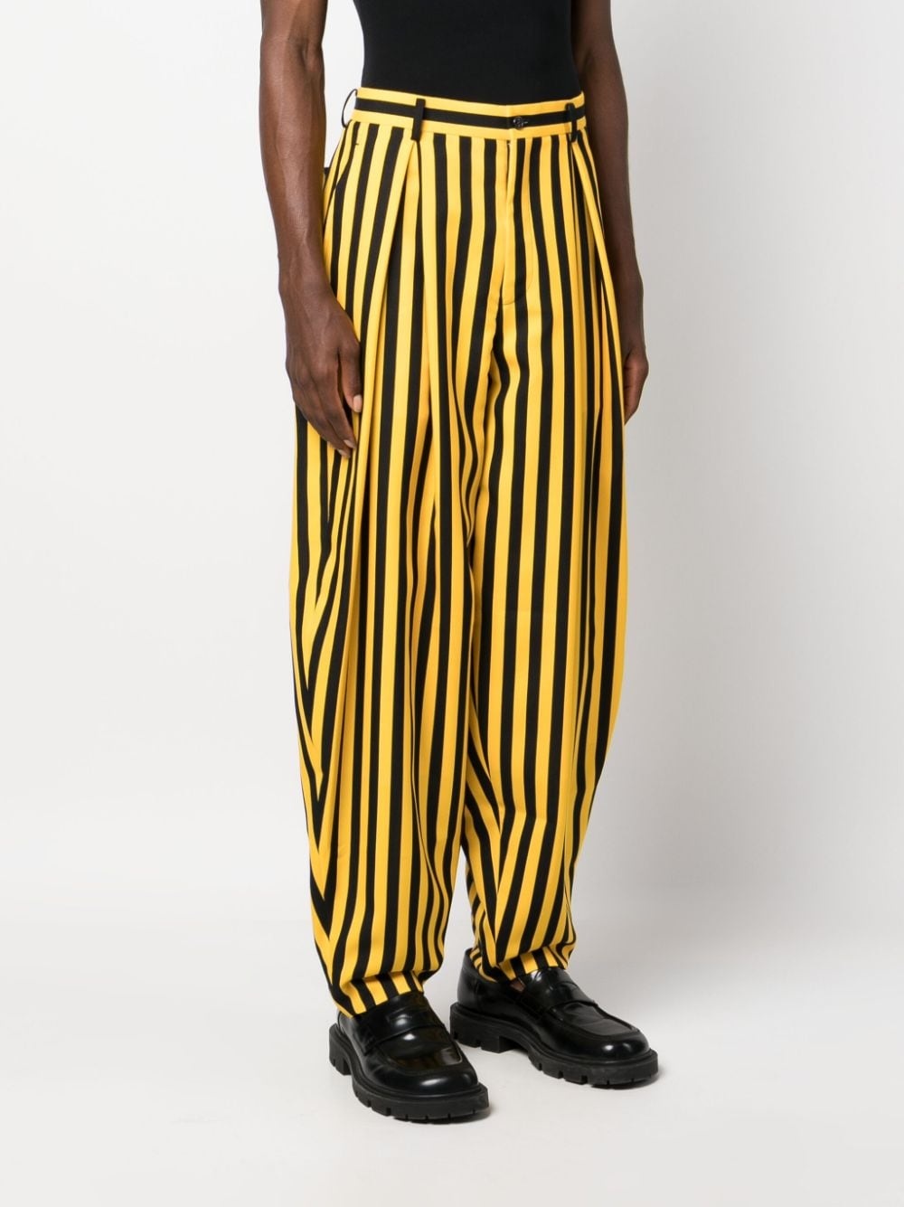 striped balloon trousers - 3